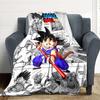 1PC Dragon Ball Blanket, Throw For Sofa, Bed, Travel, Camping, Livingroom,