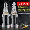 Crimper Cable Cutter Electricity Wire Stripper Pliers Crimping Pliers  Terminal Hand Tool