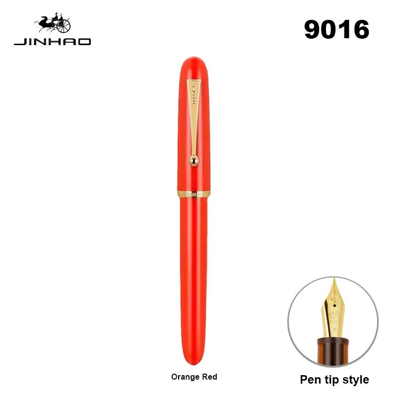 Перьевая ручка Jinhao 9016 Акрил Прозрачный Цвет Роскошные Ручки EF/F/M Extra Fine Перо Письмо Офис Школьные Принадлежности Канцелярские Товары
