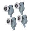 Replacement Shower Sliding Glass Door Bottom Runners Rollers Pulleys Wheel (Single Wheel)