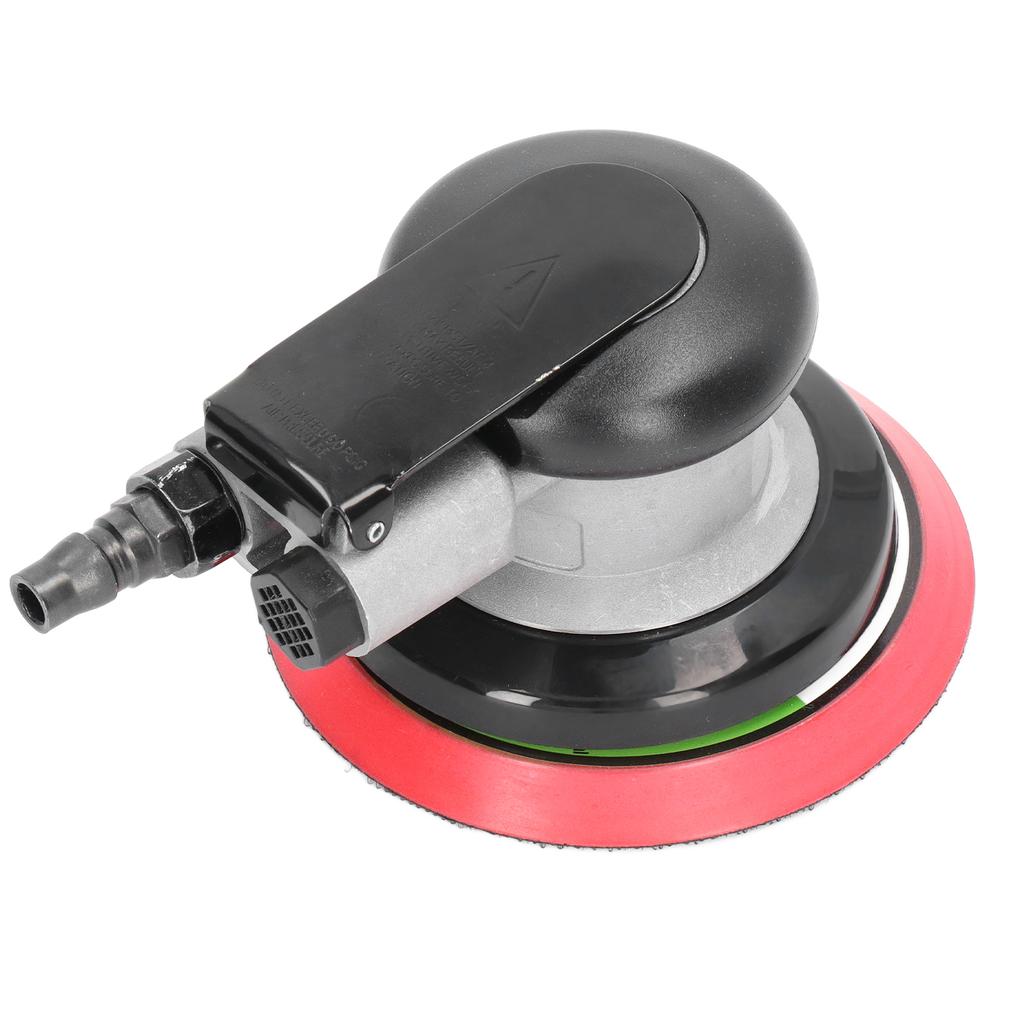 Воздушная орбитальная шлифовальная машинка 5 дюймов с пневматической ладонью и 5 наждачными бумагами для автомобильных работ, соединение в американском стиле