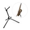 Portable Tenor Saxophone Stand Sax Floor Stand Holder Stainless Steel