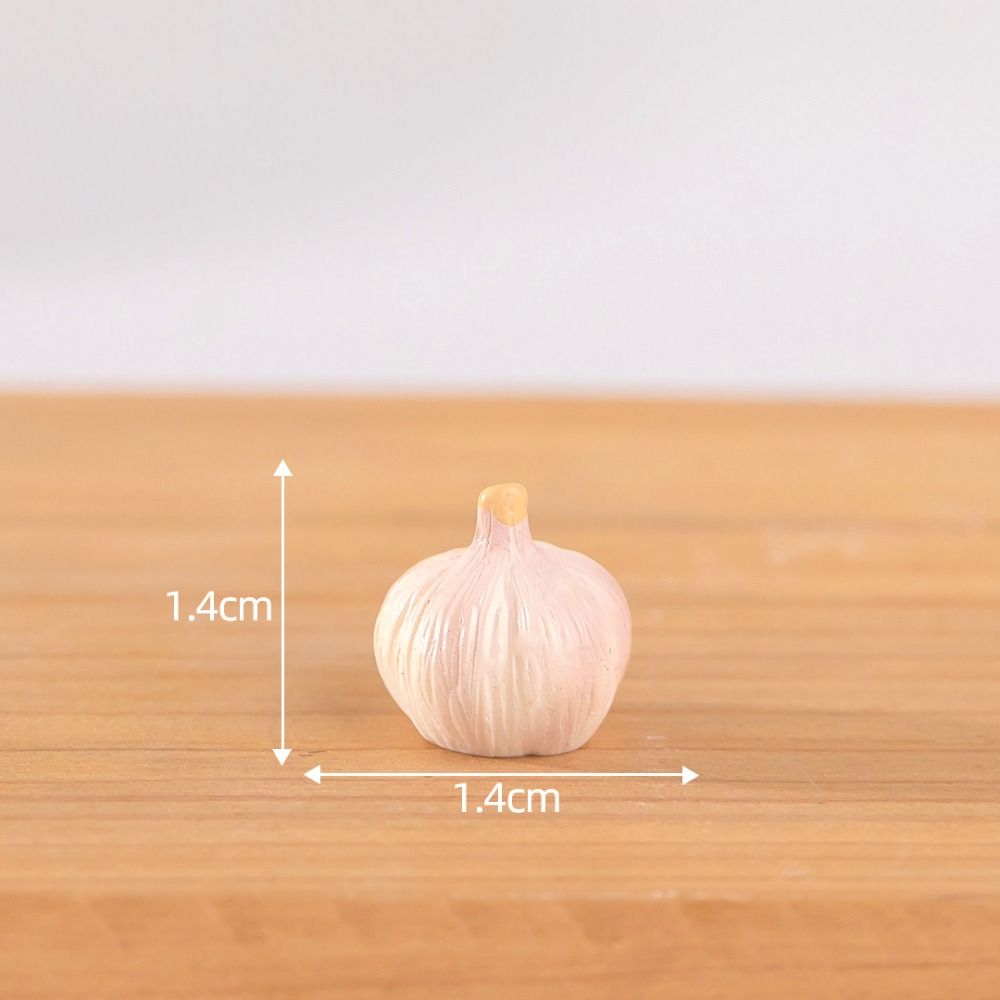 Vegetable Figurines Miniatures Imitation Vegetable Micro Landscape Ornaments For Home Decorations Room Decor