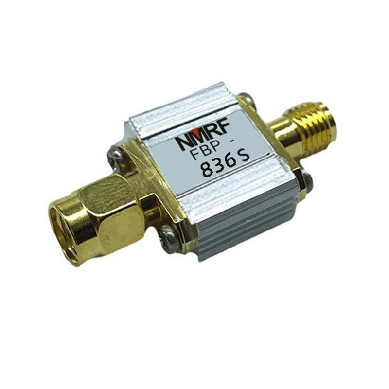 A33R-FBP-836S Dedicated SAW Bandpass Filter 824-849 Mhz 1Db Bandwidth 25Mhz SMA Interface For GSM Signal Test