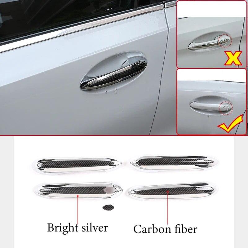 Для BMW 3 5 серии 6 GT X3 X4 X5 X6 X7 G20 G30 G01 G02 G05 G06 автомобильная внешняя дверная ручка крышка дверная чаша защитные чехлы наклейка