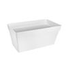 ELHO Planter with Wheels Loft Urban Terrace - 51 L - 70 X 35 X H 51 Cm - White