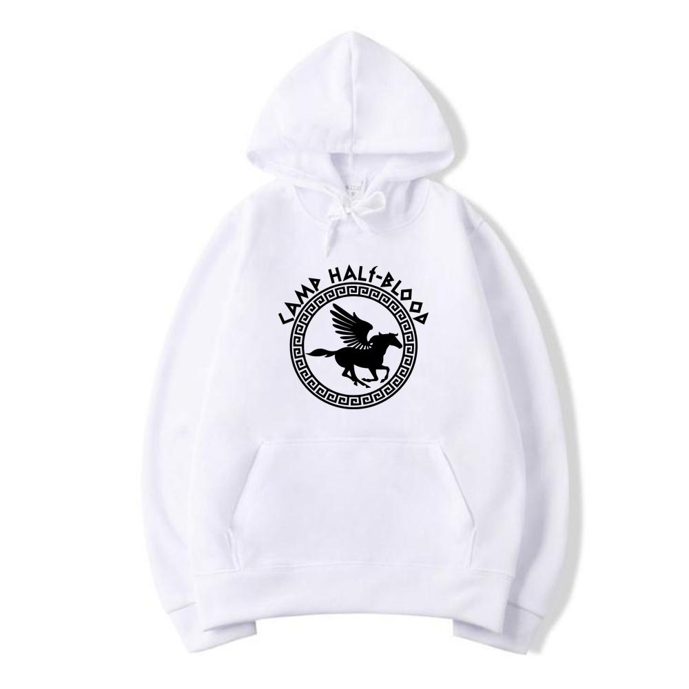Camp Half Blood Hooded Sweatshirt Fall Training Camp Game Hoodie Unisex Graphic Hoodies Women Pullover Halloween Magical Gift