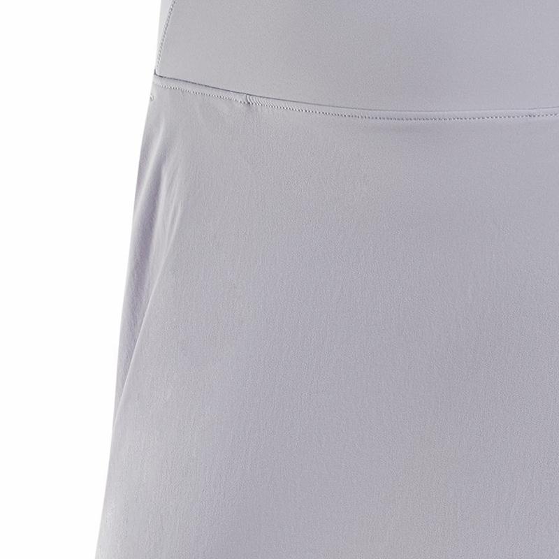 Nike Dri-Fit однотонная, со средней талией, быстросохнущая, спортивная, дышащая, повседневная юбка, женские юбки светло-фиолетового цвета DV9456-536