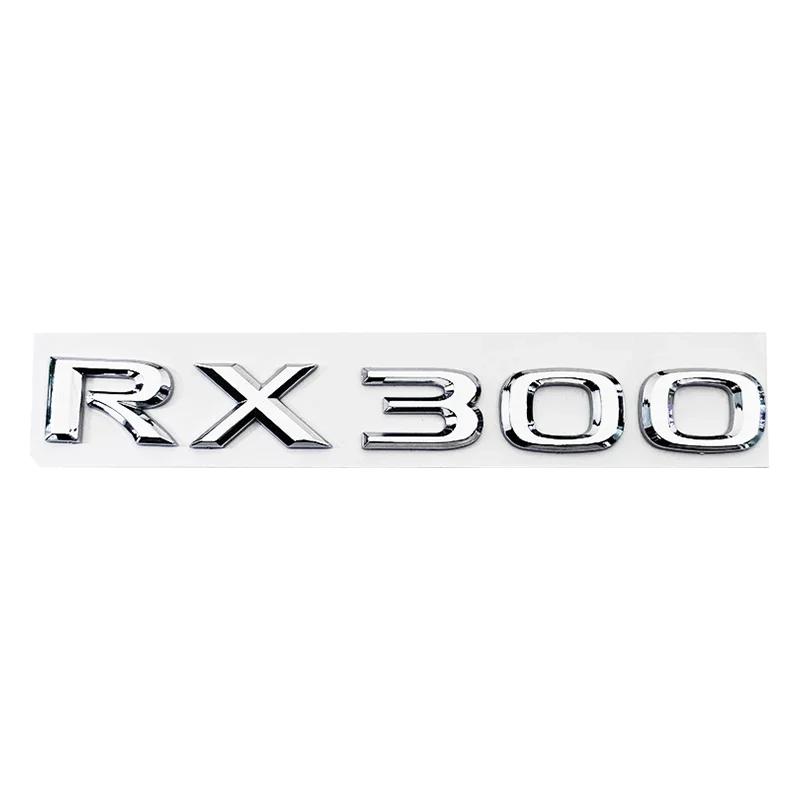 3D ABS Логотип Для Lexus GX470 LX570 LX600 RX350 RX300 Эмблема Цифры Буквы Наклейка Наклейка На Багажник Автомобиля Клейкая Наклейка Аксессуары