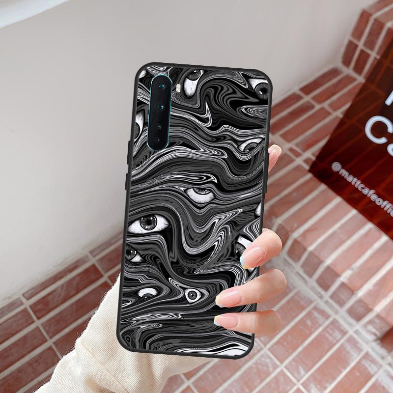 Чехол-маска с глазами для OnePlus 15 13 12 11 13T 13R 12R 10R 10T 8T OnePlus Nord 5 CE 3 4 Lite N20 N30