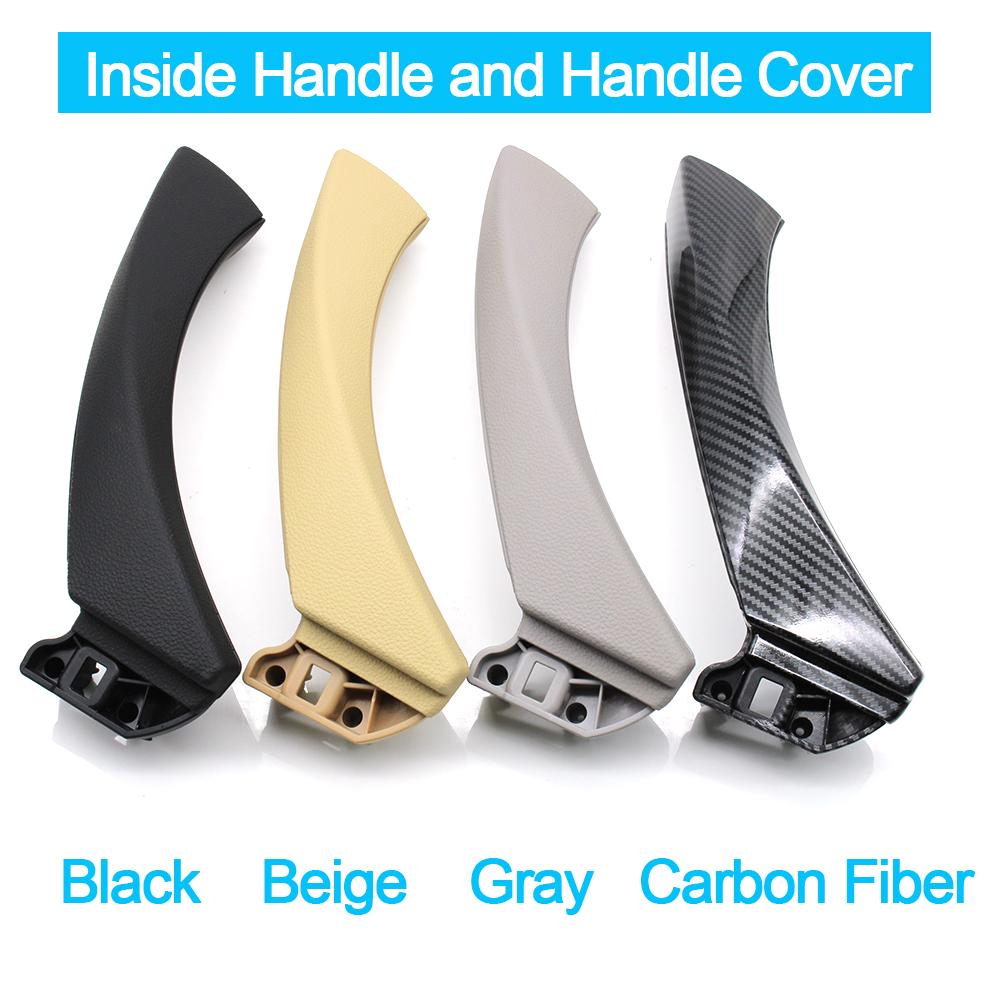 Левая и правая внутренняя дверная ручка, внутренняя дверная ручка, накладка для BMW 3 серии E90 E91 316i 318i 320i 325i