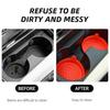 2Pcs Silicone Material Cup Holder Insert Pads Dustproof Cup Mat Car Cup Holder Coaster  Vehicles Use