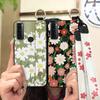 Oil Painting Fashion Design Phone Case For TCL 20 SE Anti-knock Dirt-resistant Durable Kickstand Wristband Wrist Strap