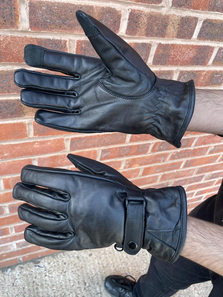 Classic Driving Gloves Soft Leather Tactical Military Police Motorcycle Gloves Fashion