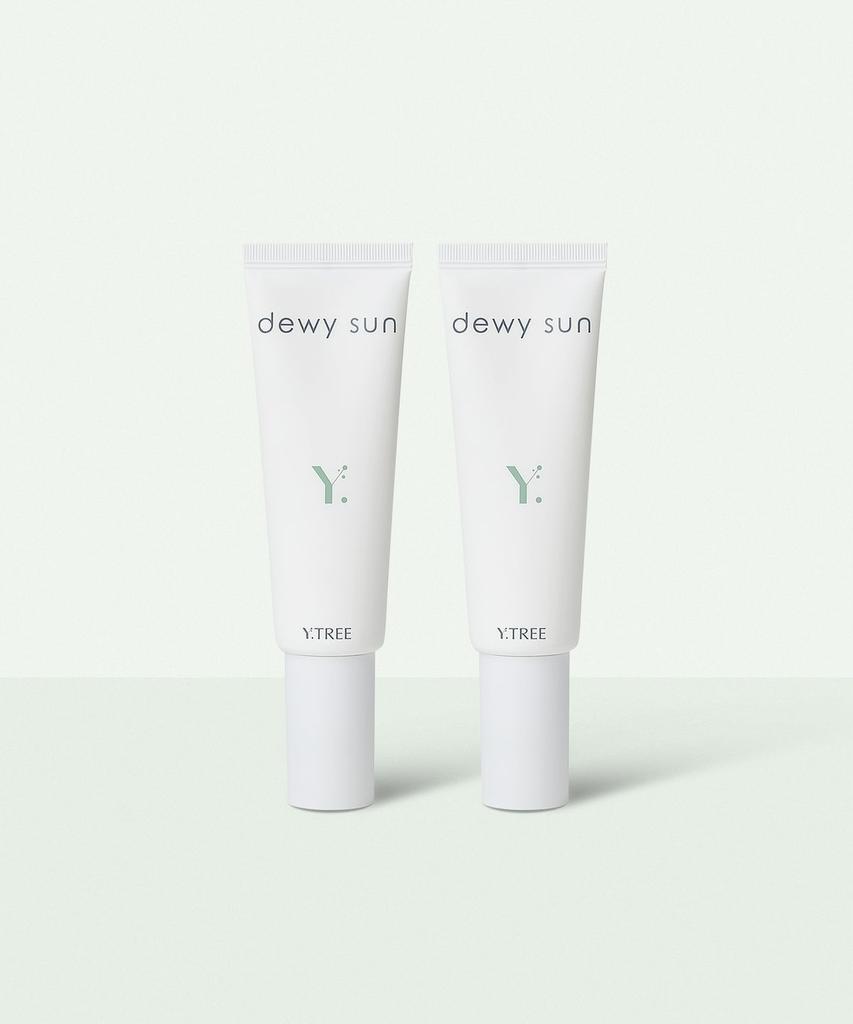 Dewy Sun Cream (SPF 50+/PA++++) 2-Piece Set