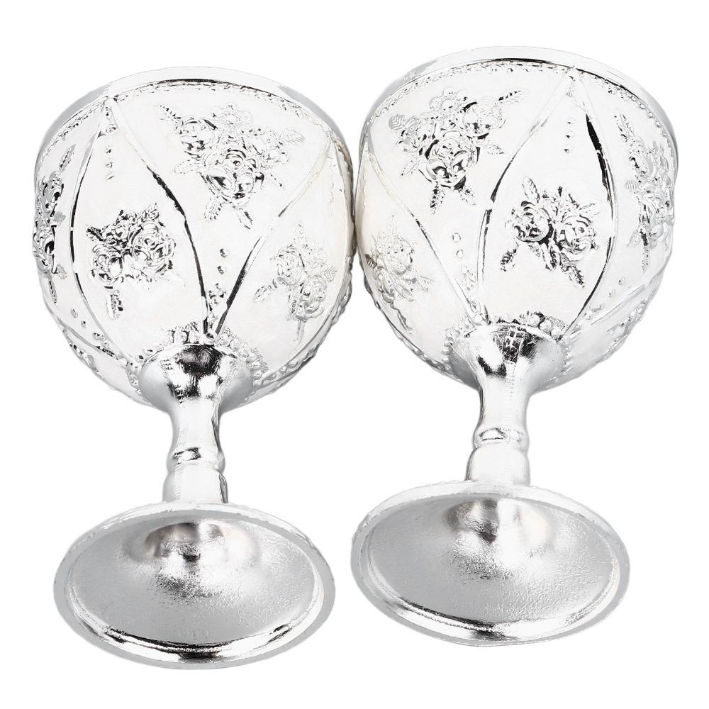 Zinc Alloy Metal Goblet Gold Shot Glass Goblets & Chalices Chalice Goblet For Wedding