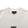 Emporio Armani Ss24 Нашивка с логотипом орла Круглый вырез Толстовка с длинным рукавом Футболка с коротким рукавом Мужская футболка Цвет: внебелый 3D1T6Z-1J6IZ-0103