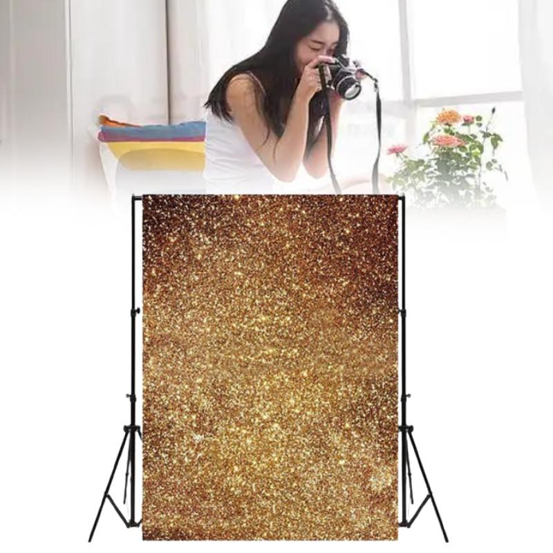 Золотой блестящий фотофон для рождественской вечеринки и свадебных фотосессий