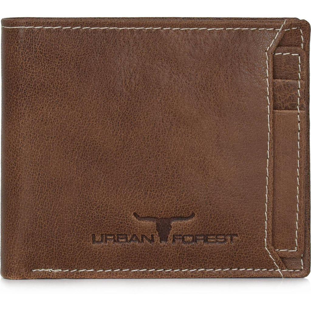 Мужской повседневный кошелек из натуральной кожи - стандартный размер (9 слотов для карт)