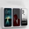 Чехол для телефона из фильма Секретные материалы X-X для Samsung S 25,24,23,22,30,21,10,9,Ultra,Plus,Lite,FE,4,5G Черный Мягкий Чехол
