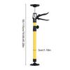 Телескопическая опора для установки шкафа Quick Hand Work Lifter Rod Стальная опора-третья рука Инструмент Для храпового механизма для груза
