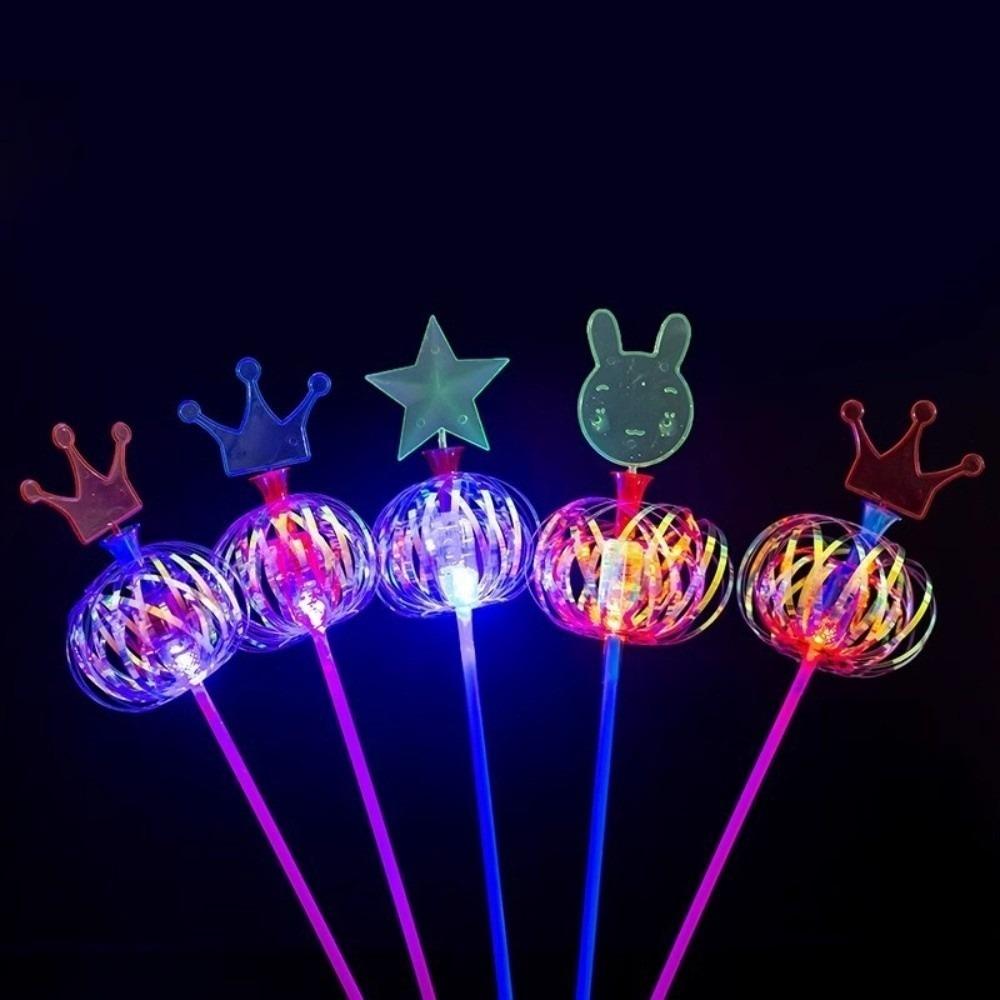 Colorful Luminous Magic Stick Shining Light Light Wand Stick New LED Bubble Wand Entertainment