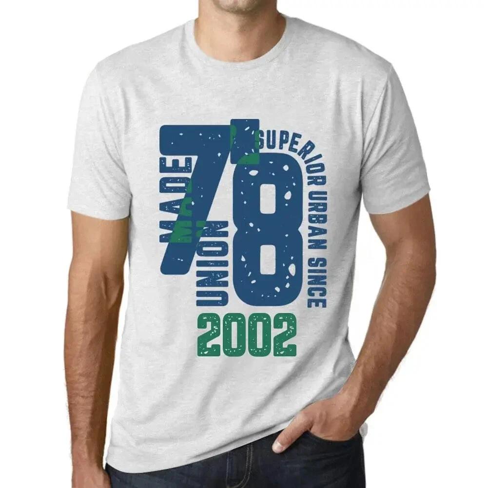 Men's Graphic T-Shirt Superior Urban Style Since 2002 22nd Birthday Anniversary