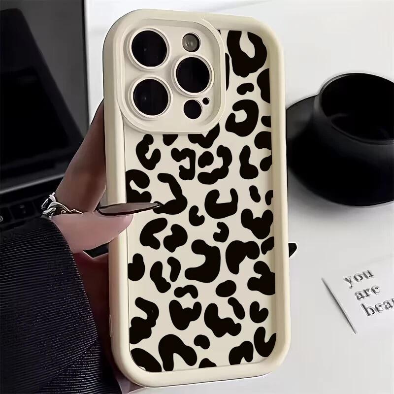 Модный чехол с леопардовым принтом для Xiaomi Redmi Note 15 14 13 Pro Plus 5G 12 11s 4G Redmi 15 15C 14C 13C 12C Ударопрочный чехол Coque