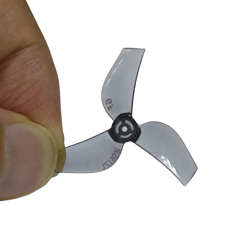 4 шт. 3-лопастных сверхлегких пропеллера CW CCW 1219S 31 мм для FPV Tinywhoop микро-дрона для мотора 0702 29000Kv DIY запчасть