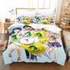 New Aho Girl Bedding Set Single Twin Full Queen King Size Bed Set Adult Kid Bedroom Duvet Cover Sets Cool Anime Bed Sheet Set