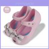 Очаровательные детские туфли Mini Melissa в стиле британского колледжа с галстуком-бабочкой для стильных детей