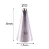 19# Small Piping Nozzle Cupcake Pastry Nozzles Cake Decorating Tips Baking Tools