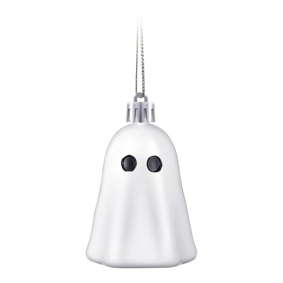 1/2/4 шт., подвесные украшения в виде привидения на Хэллоуин, пластиковая мини-фигурка привидения, украшение для вечеринки на Хэллоуин для маленькой елки