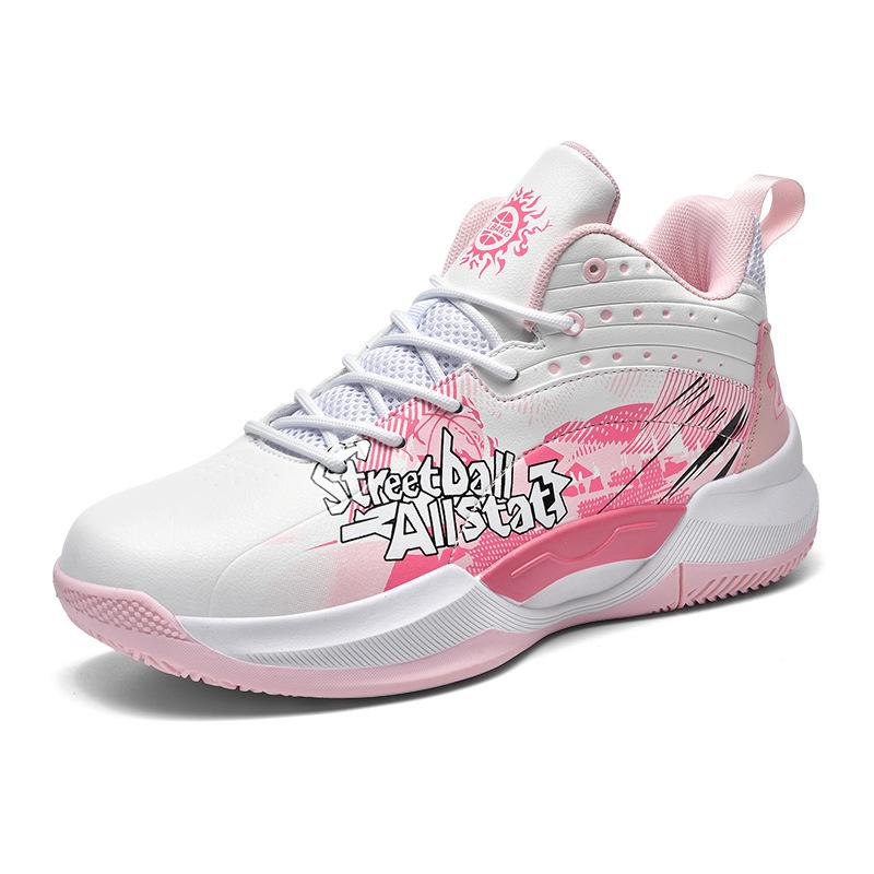 Кроссовки для баскетбола «Мандаринка» мужские и женские, ботинки-берцы, высокие, для подростков, учеников начальной и средней школы, детей старшего возраста, для цементной площадки
