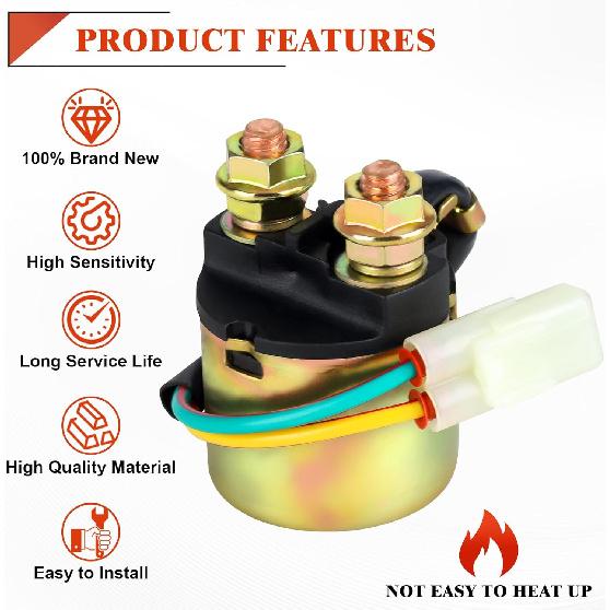 Реле соленоида стартера Rancher 420 для Honda TRX420 Rancher 420 2007-2014 TRX350 Rancher 350 2000-2006 TRX500 Foreman 500 2005- TRX500 Foreman