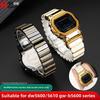 Керамический корпус из нержавеющей стали с ремешком для G-SHOCK Casio DW-5600 DW5600 GWM5610 GW-B5600 Модифицированная сменная цепочка для часов Безель