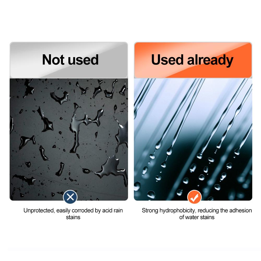 Car Glass Cleaner Rain Repellent Liquid Oil Film Remover Auto Rubber Care Paint Coating Surface Renovation Car Wash Maintenance