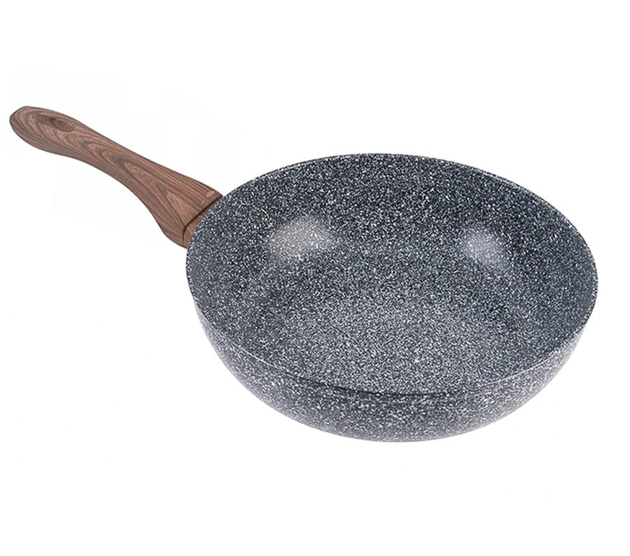 Wok frying pan 24cm KINGHOFF granite wood KH-1583 1170