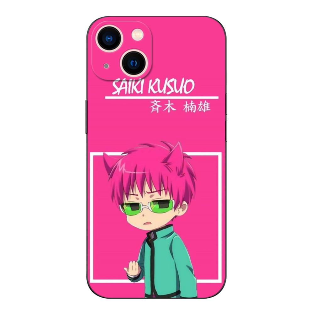 Черный чехол Tpu для OPPO A16 A16S A55 A94 F17 F19 Pro Reno 4 5 Lite 6 4G 5G saiki kusuo обои