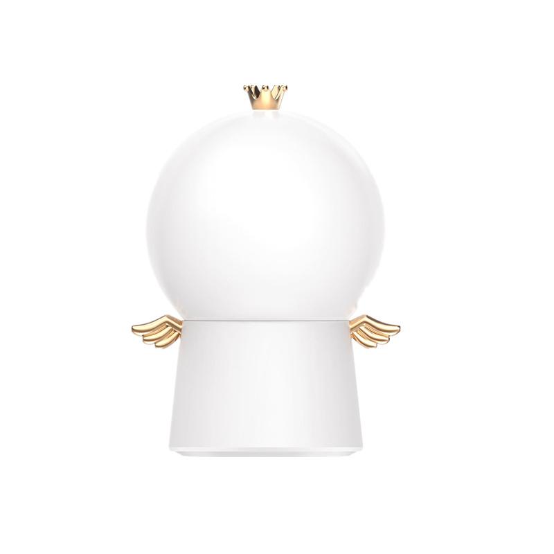 Проекционная лампа «Ангел-хранитель», зарядка через USB, музыкальная подсветка «Звездное небо», детский светодиодный цветной вращающийся ночник-шкатулка