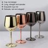 500ML Stainless Steel Wine Glasses Unbreakable Metal Cocktail Glasses for Drinking Cocktails and Wine At Bar and Home