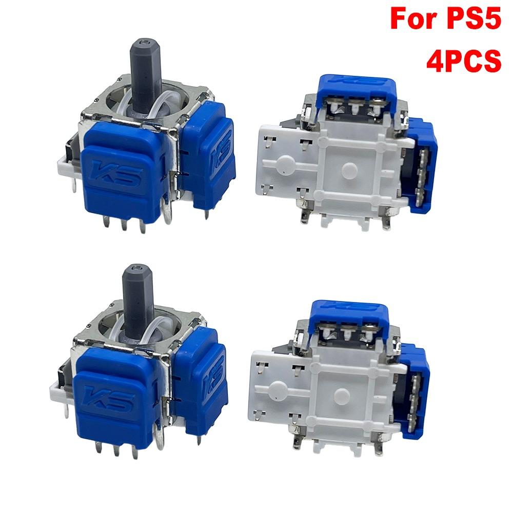 4PCS High Precision Hall ThumbStick Gamepad Repair Kit for PS5/PS4/Xbox/Switch Pro Game Controller