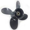 Boat Propeller 9 1/4x10 for Honda/ Yamaha 10HP-20HP 4 Blade Aluminum 8 Tooth RH 9.25x10