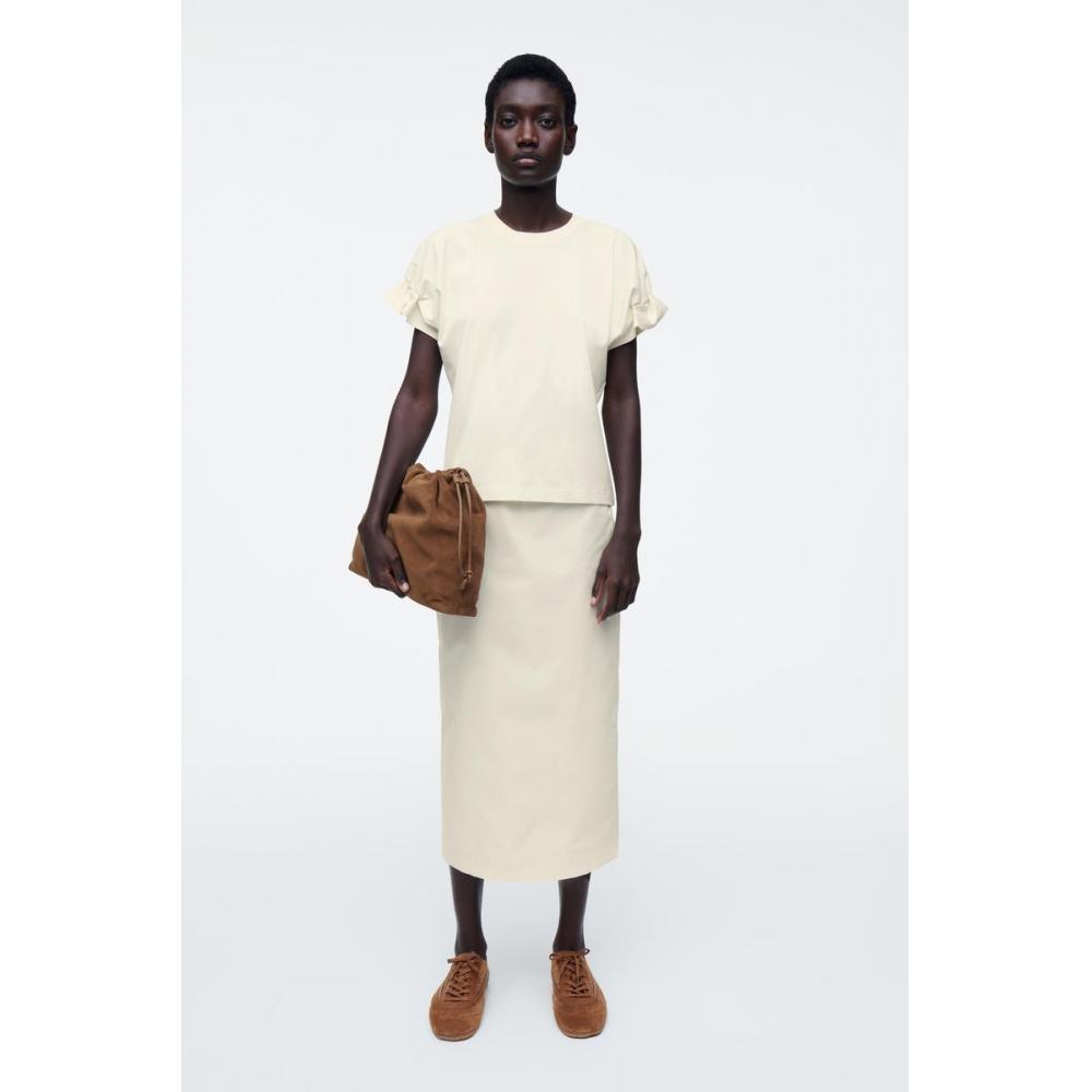 COS Футболка с японским принтом GaTher Sleeve