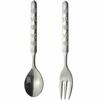 Herb Coffee Spoon and Fork, Set of 2, Made In Japan