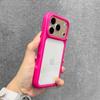 Поверните к 17 Прозрачный Конфетный Цвет Рамка DIY Чехол для Телефона Для iPhone 17 Pro Max Air 11 13 14 12 15 Pro 16 Plus Акриловая Задняя Крышка