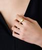 Benoit [Silver 925] Square Signet Ring Gold