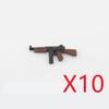 6СМ ПМВ ВМВ Конструктор Солдаты Военные Аксессуары Бомба Двухцветный Пистолет Мини Кирпич Оружие Подарок Игрушка АКМ Шлем РПГ Граната X026