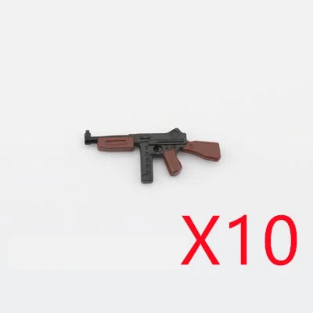 6СМ ПМВ ВМВ Конструктор Солдаты Военные Аксессуары Бомба Двухцветный Пистолет Мини Кирпич Оружие Подарок Игрушка АКМ Шлем РПГ Граната X026