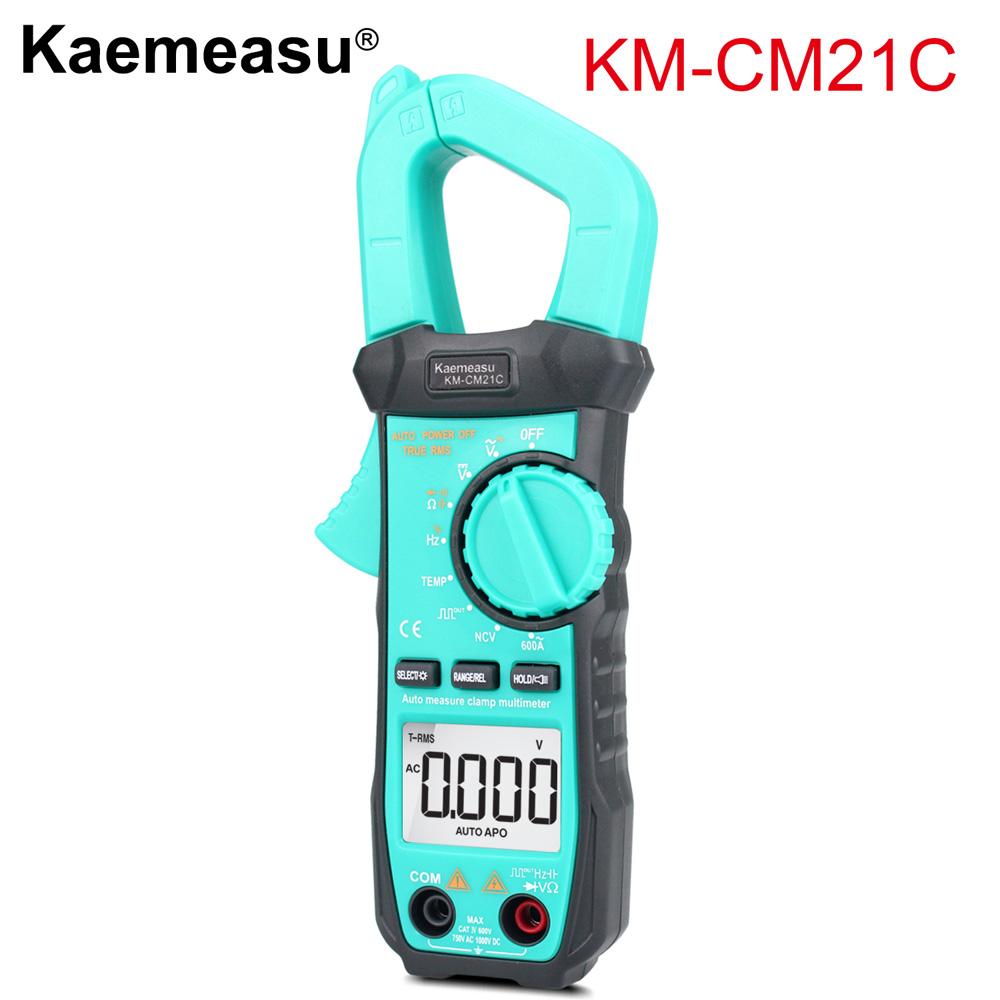 Clamp Meter Multimeter Digital Tester Counts AC/DC Voltage voltmeter Hz Capacitance NCV Ohm Diode Tester Tools